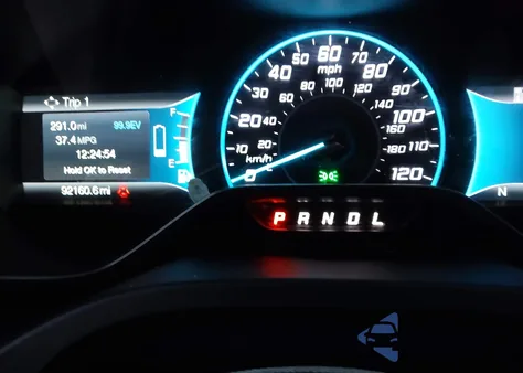 2017 Ford C-Max Hybrid Se z USA, uszkodzony, nr VIN 1FADP5AU4HL109508